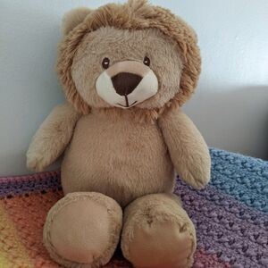 KellyToy Baby Lion Plush With Rattle NWT